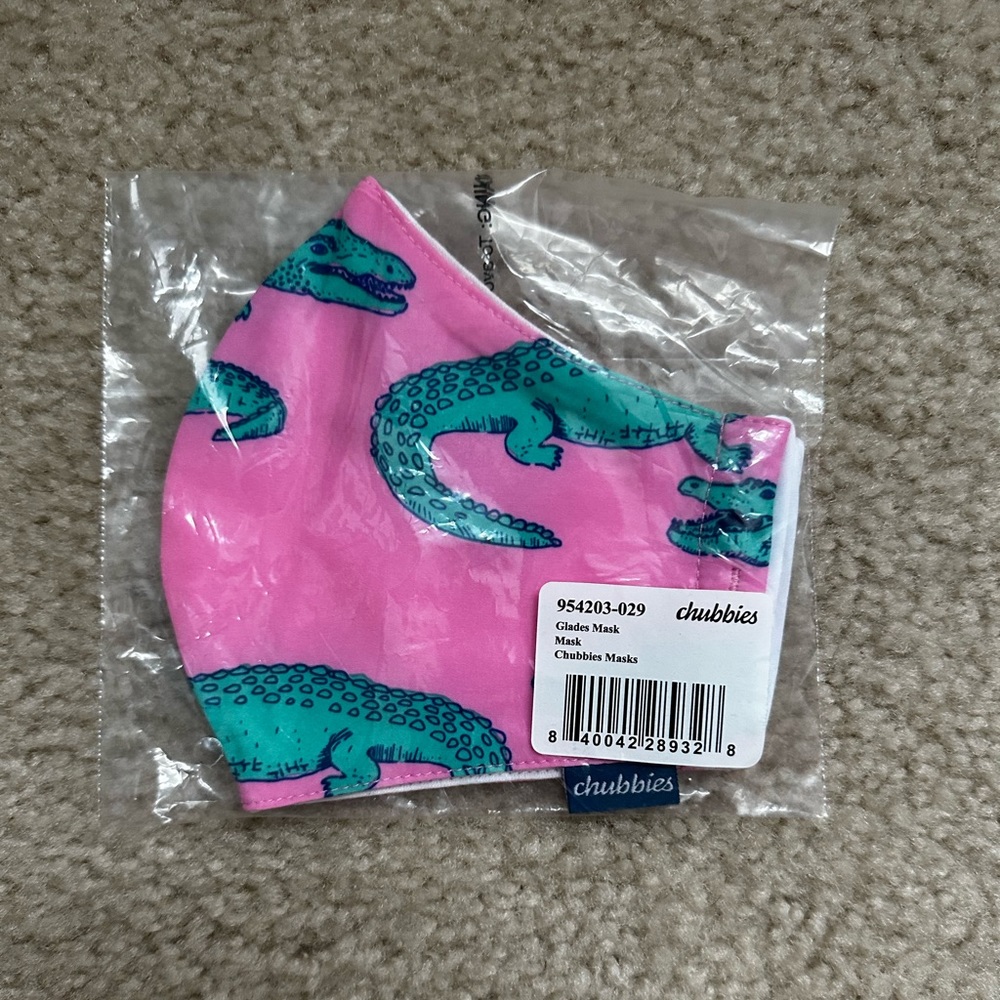 NWT Chubbies “Glades” Face Mask